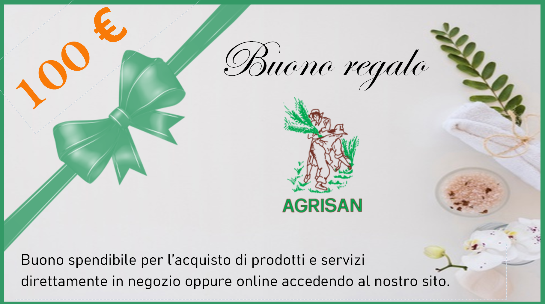 Agri-San Buono Regalo buono da 20 € online e negozio