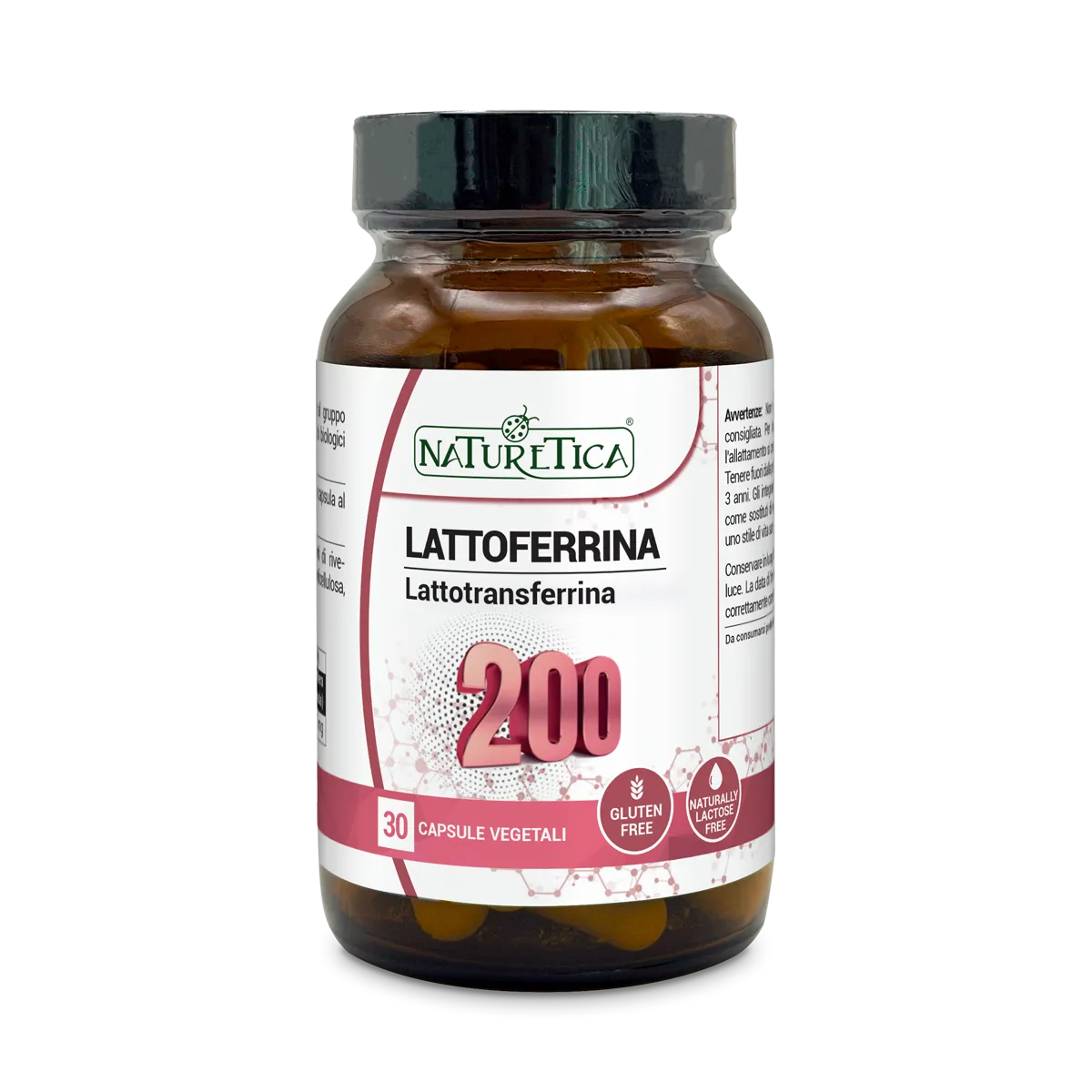 Naturetica Bielli Lattoferrina 200 mg Integratore Difese