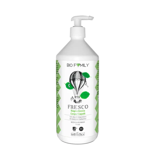 Naturetica Bielli Biofamily Bagno Doccia fresco pH fisiologico