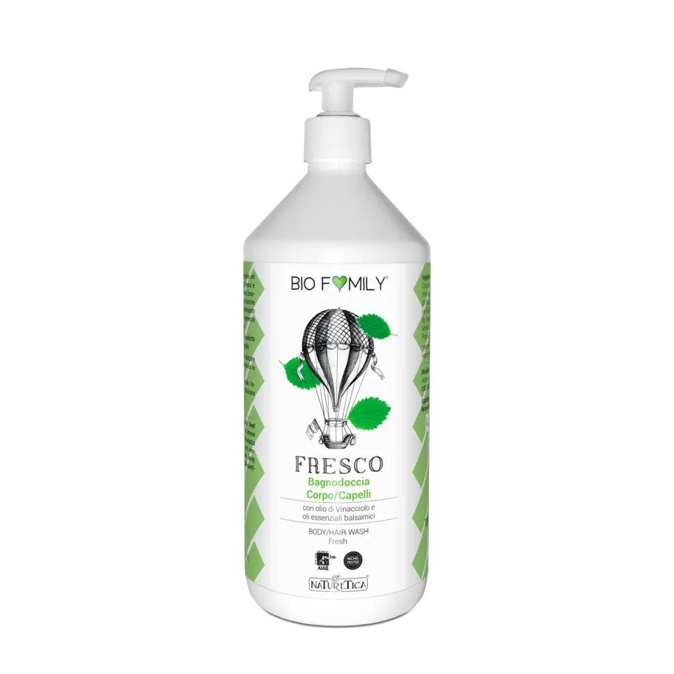 Naturetica Bielli Biofamily Bagno Doccia fresco pH fisiologico