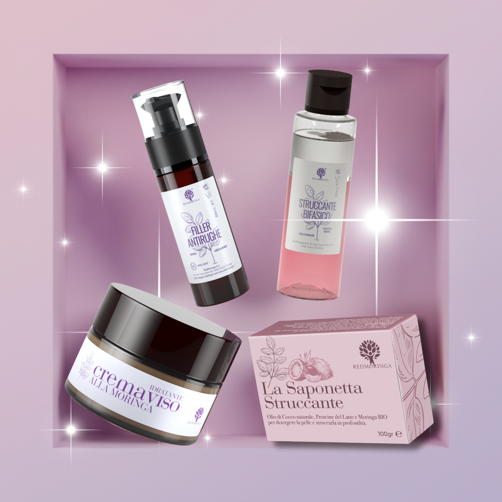 RedMoringa Beauty set regalo viso moringa anti-age