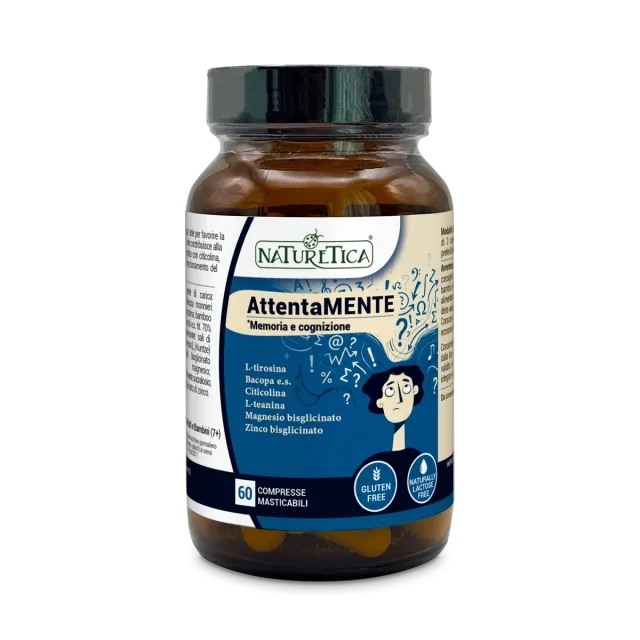 Naturetica Bielli AttentaMente integratore memoria masticabile