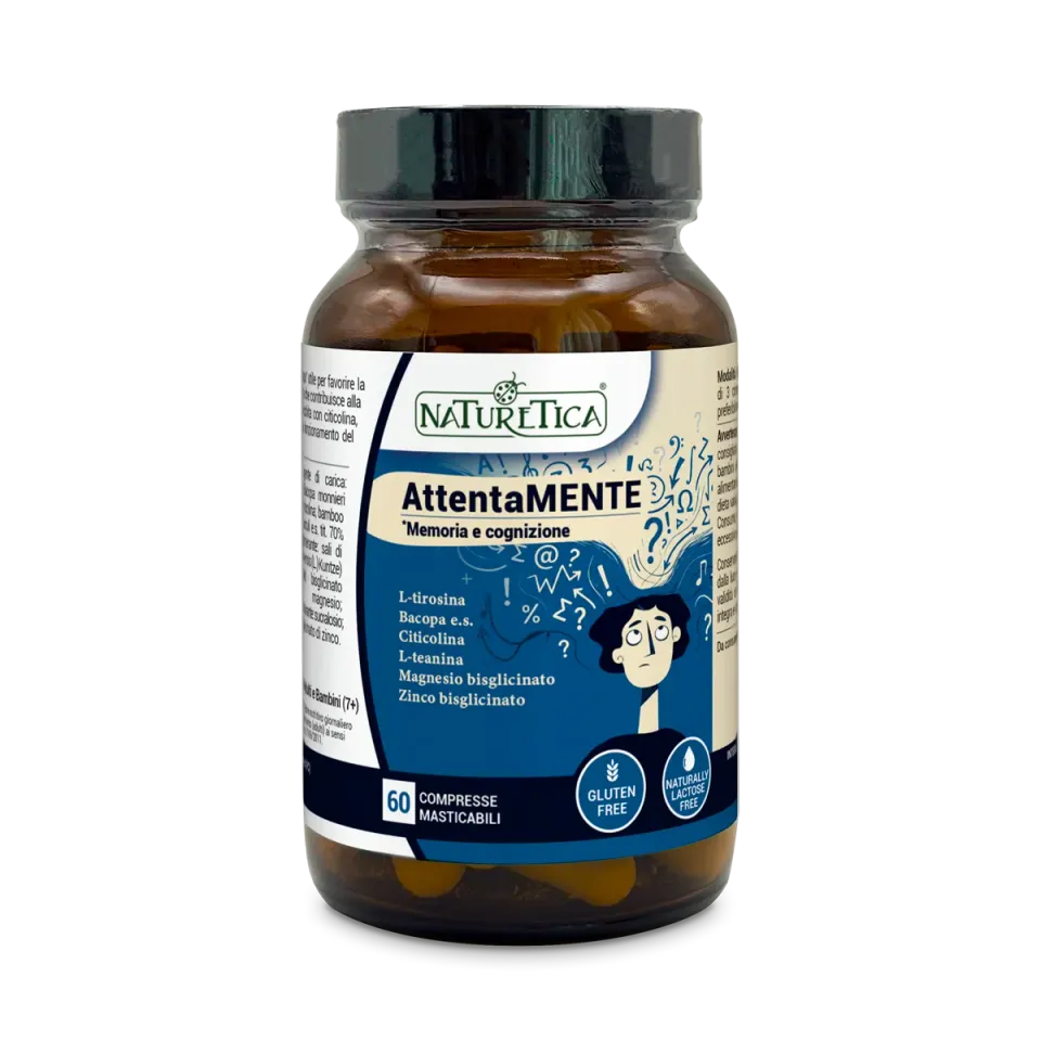 Naturetica Bielli AttentaMente integratore memoria masticabile