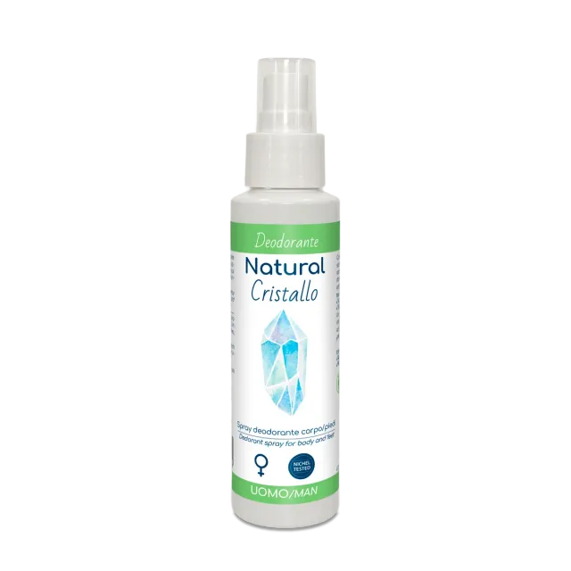 Naturetica Bielli Natural Cristallo deodorante uomo fresco