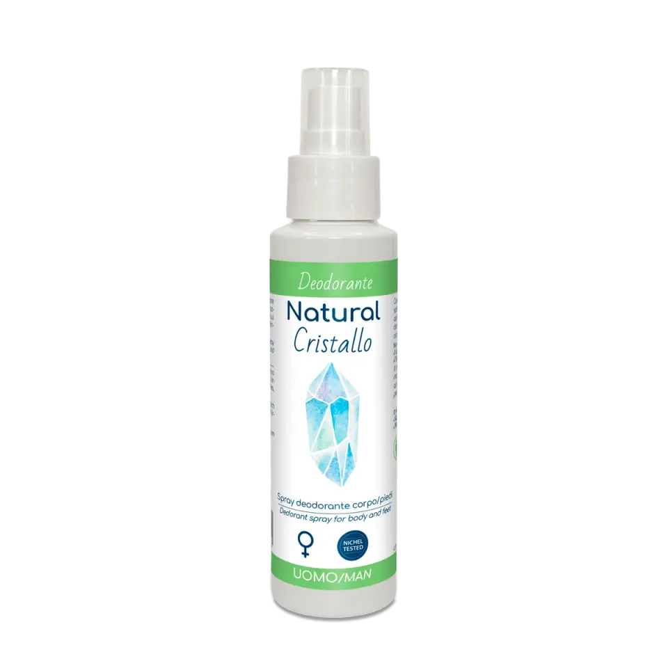 Naturetica Bielli Natural Cristallo deodorante uomo fresco