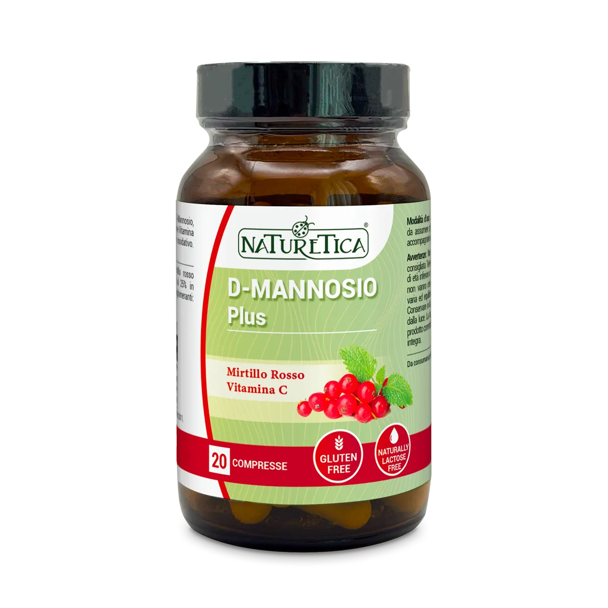 Naturetica Bielli D-Mannosio Plus integratore mirtillo rosso
