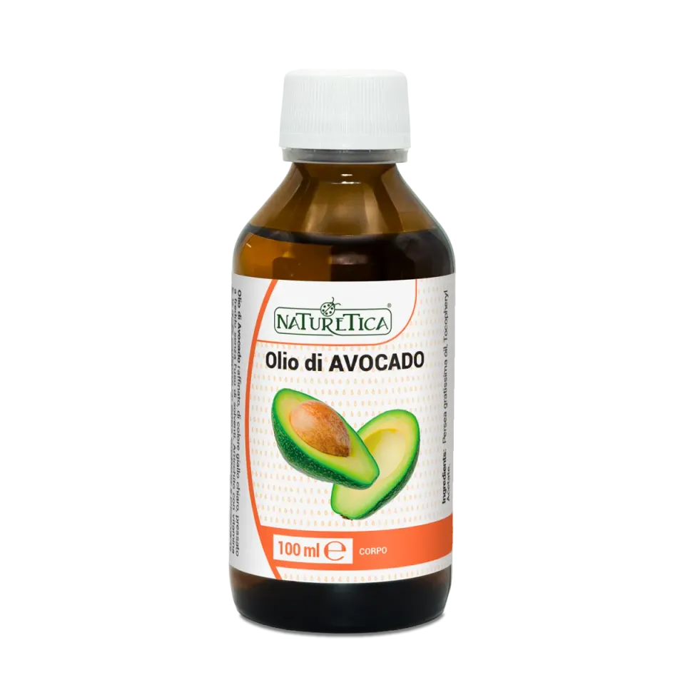 Naturetica Bielli Olio di Avocado olio vegetale puro pressato a freddo