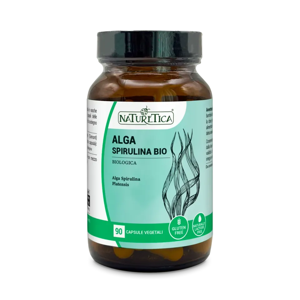 Naturetica Bielli Alga Spirulina integratore ricostituente vegano