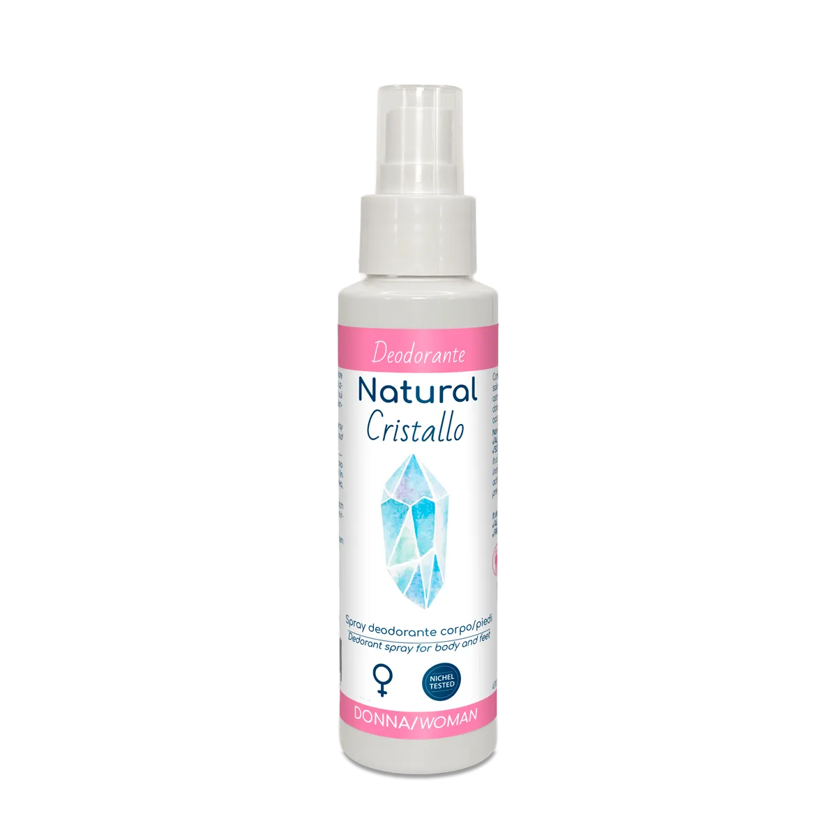 Naturetica Bielli Natural Cristallo deodorante donna floreale