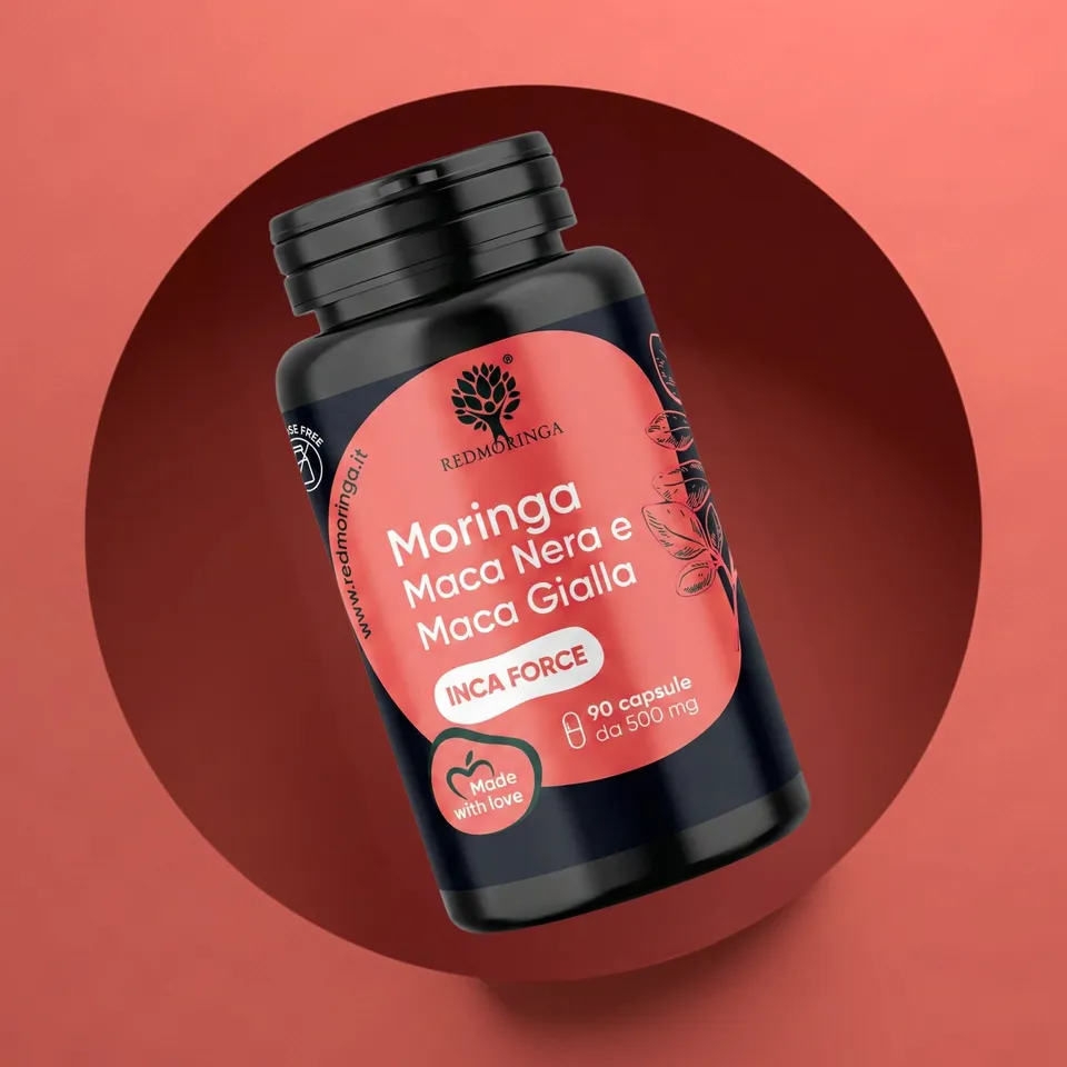 RedMoringa Inca Force maca nera gialla integratore energia