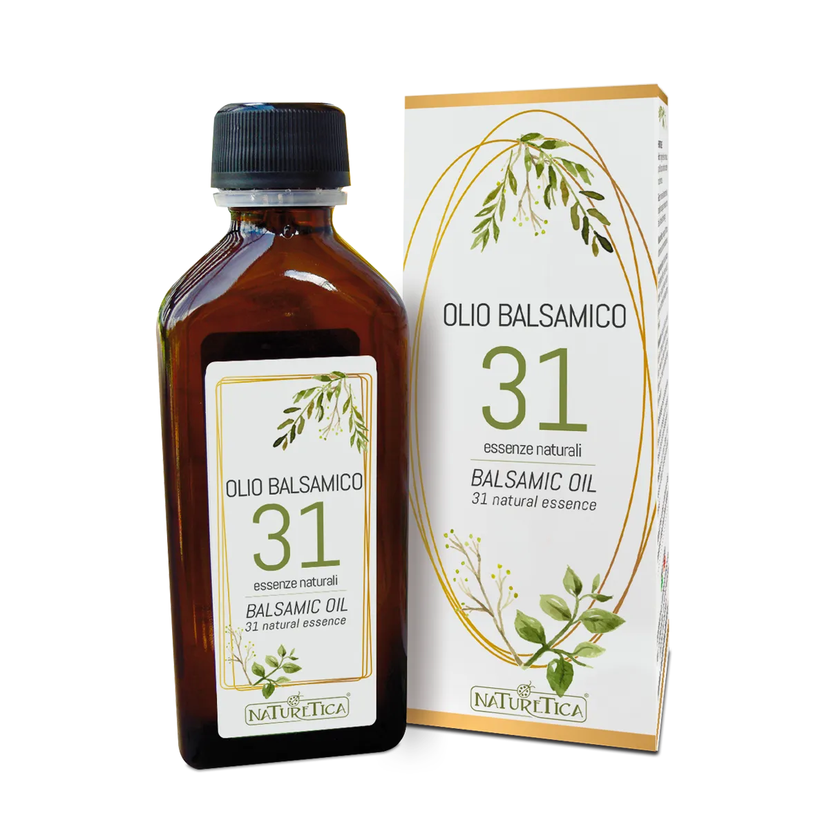 Naturetica Bielli Balsamico 31 Olio 31 oli essenziali massaggi
