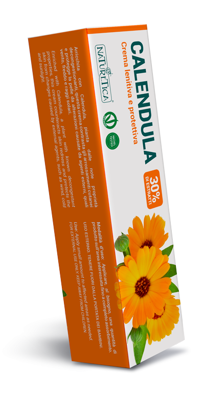 Naturetica Calendula 30% pomata lenitiva arrossamenti senza siliconi
