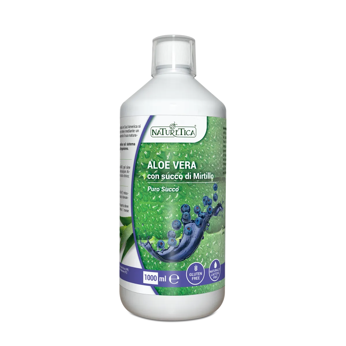 Naturetica Bielli Aloe Vera Succo Mirtillo Depurativo Bio