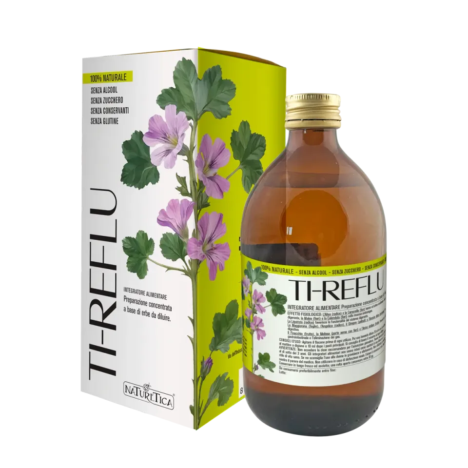 Naturetica Ti-Reflu tisana concentrata digestione senza zucchero