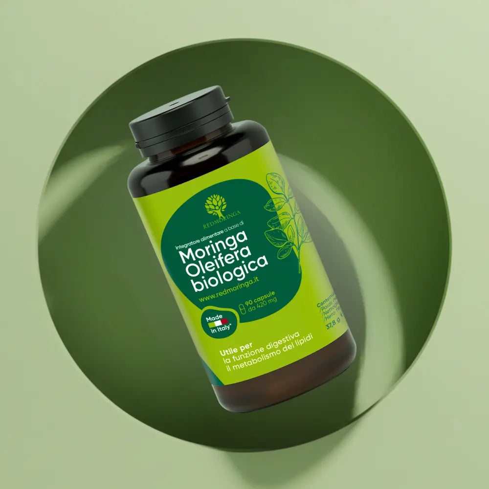 RedMoringa Moringa Oleifera Bio integratore metabolismo