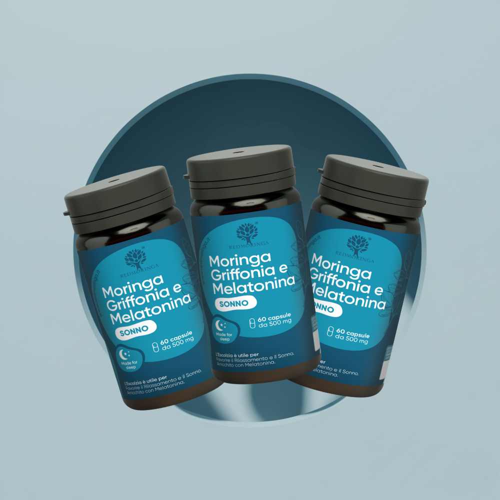 RedMoringa Sonno Profondo integratore melatonina 1 flacone