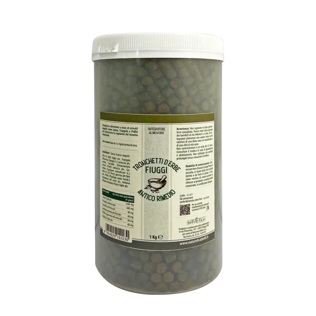 Naturetica Bielli Fiuggi tronchetti tisana 1 kg transito