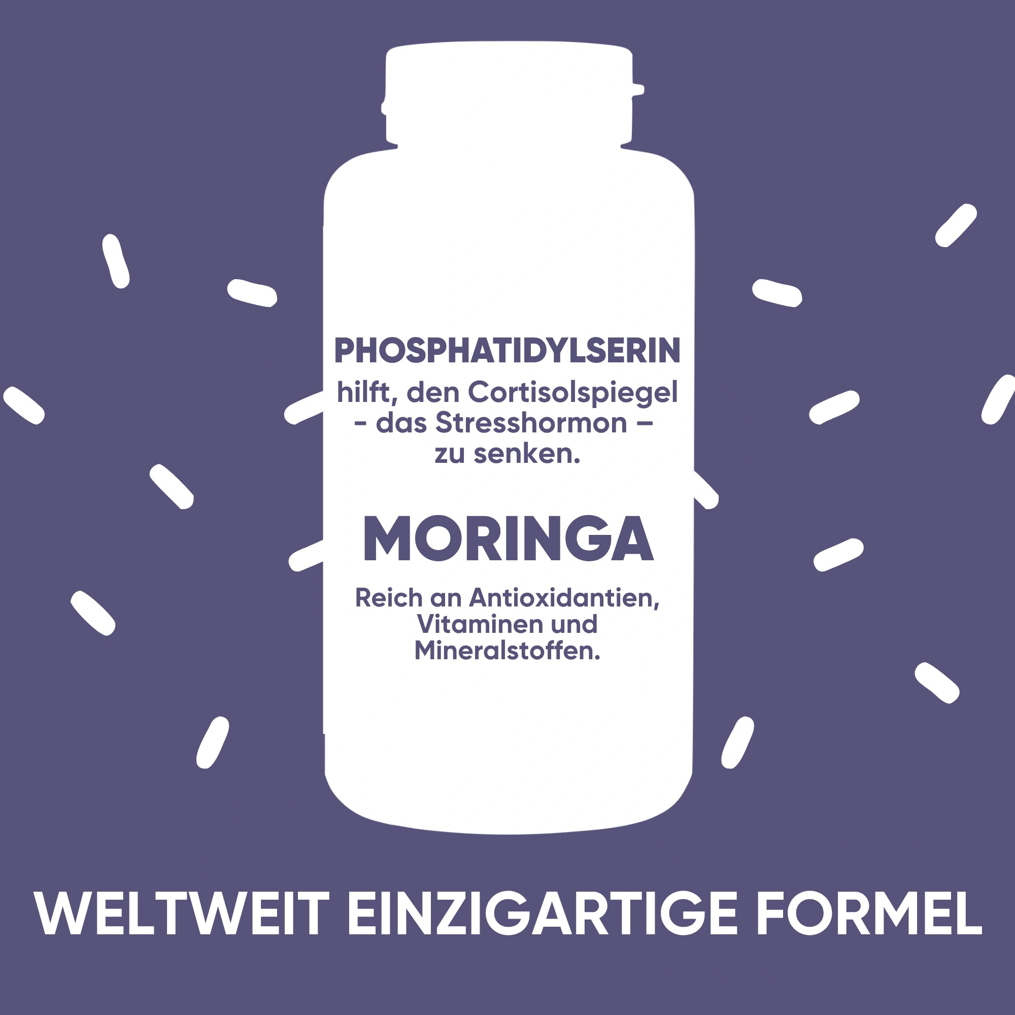 RedMoringa Fosfatidilserina 450 mg Moringa Integratore 1 Flacone Stress