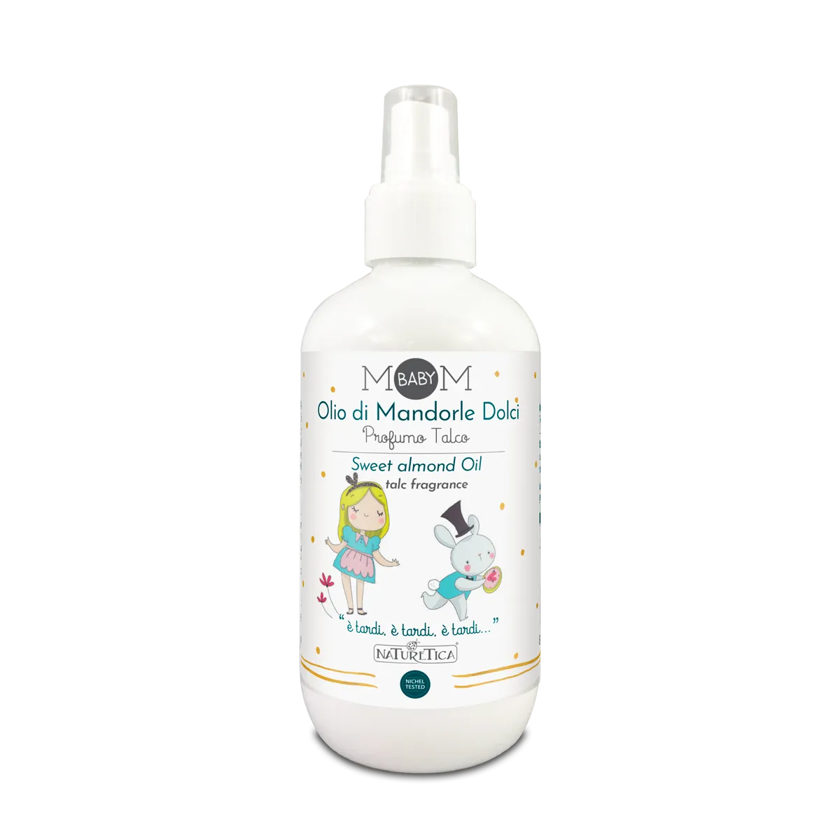 Naturetica Bielli Olio Mandorle Dolci Talco Massaggio Neonato