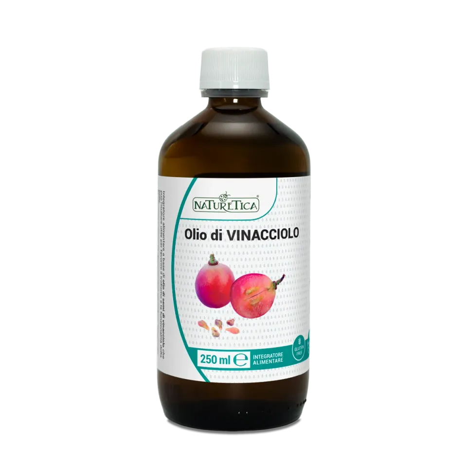 Naturetica Olio di Vinacciolo Integratore Pelle Vegano