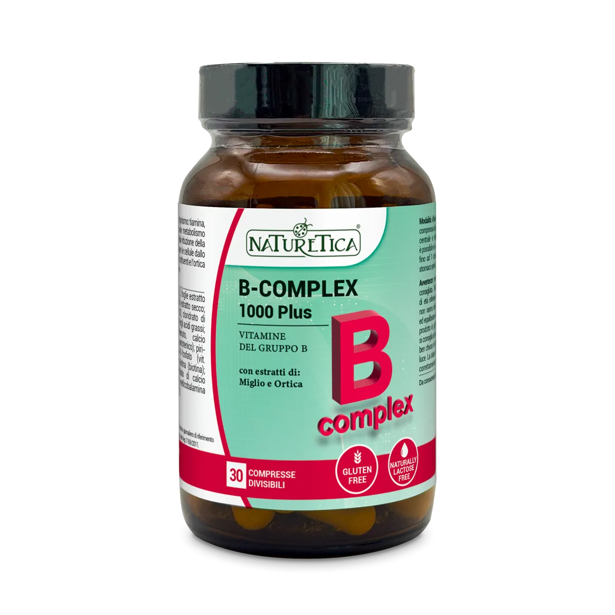 Naturetica Bielli B Complex 1000 Plus integratore miglio ortica