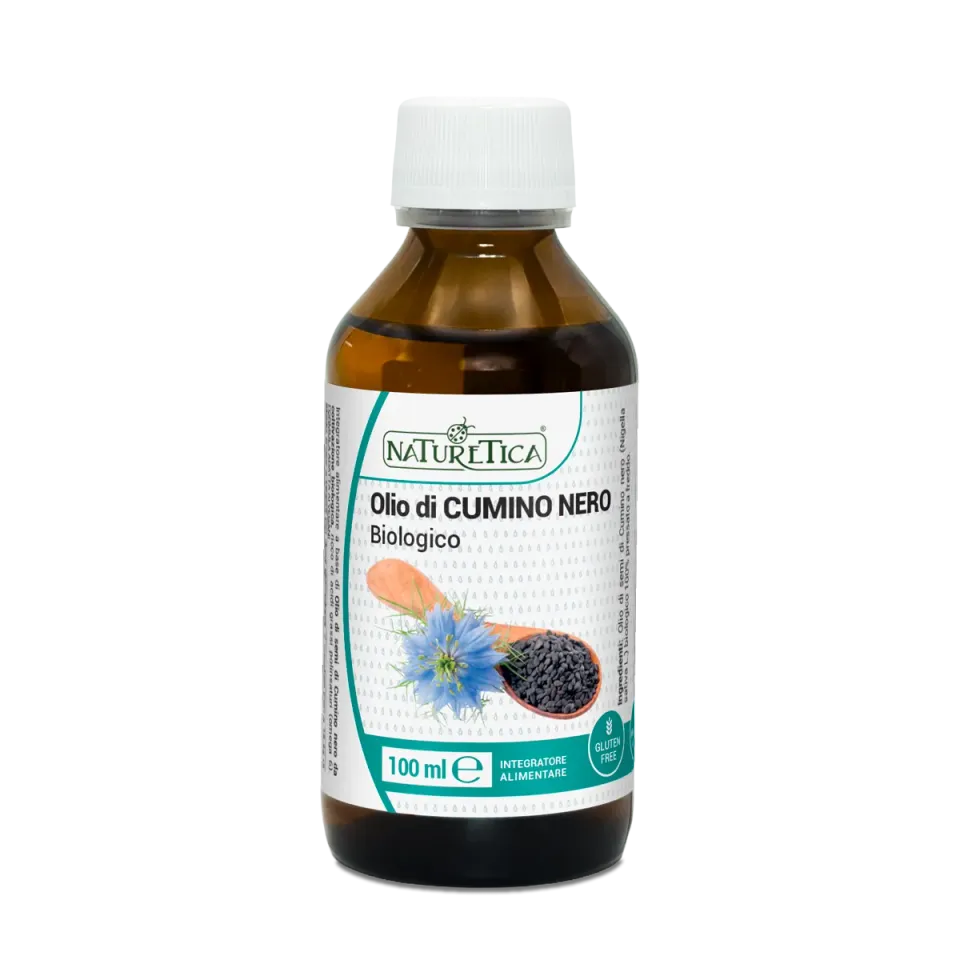 Naturetica Cumino Nero Bio olio di semi vegano