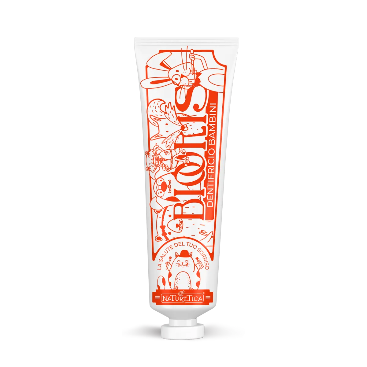 Naturetica Bielli Biooris Bambini dentifricio bio tutti frutti