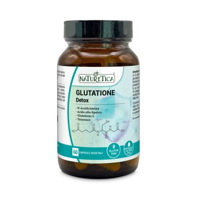 Naturetica Bielli Glutatione Detox integratore vegano