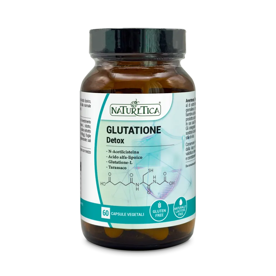 Naturetica Bielli Glutatione Detox integratore vegano