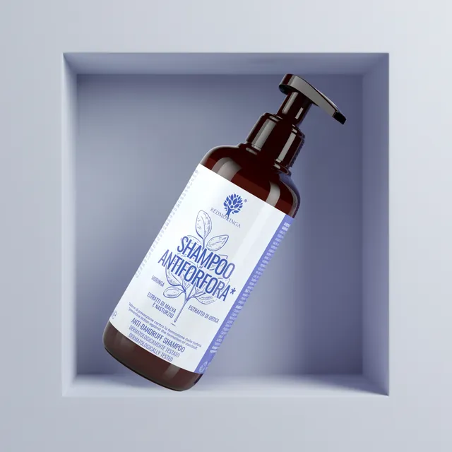 RedMoringa Shampoo antiforfora bio moringa nasturzio e ortica