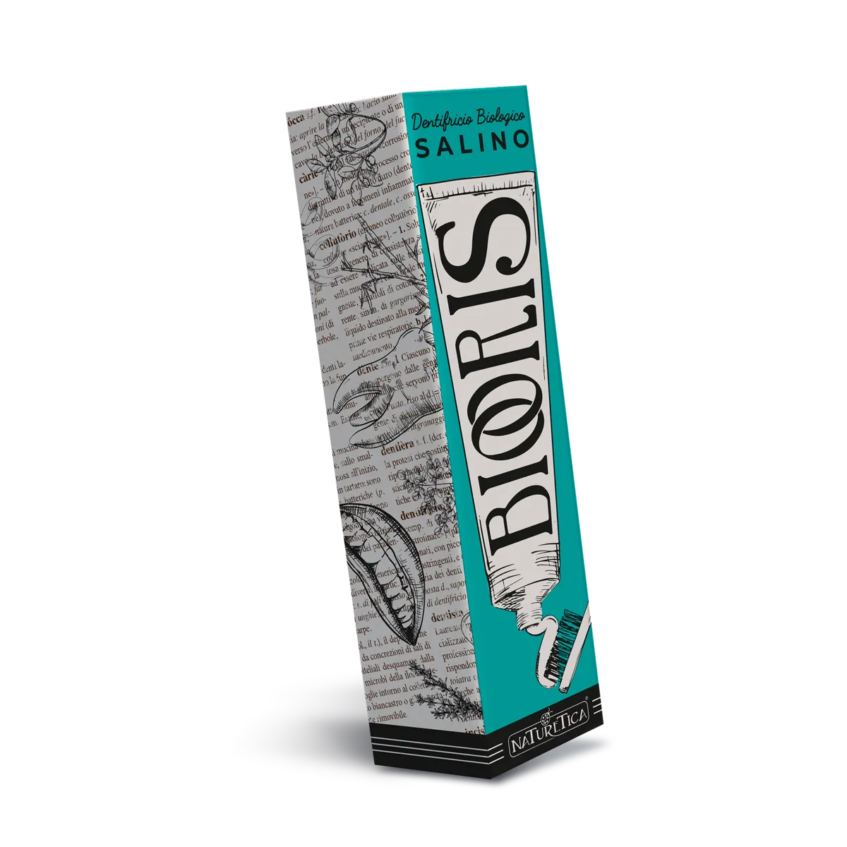 Naturetica Bielli Salino Dentifricio biologico senza fluoro balsamico
